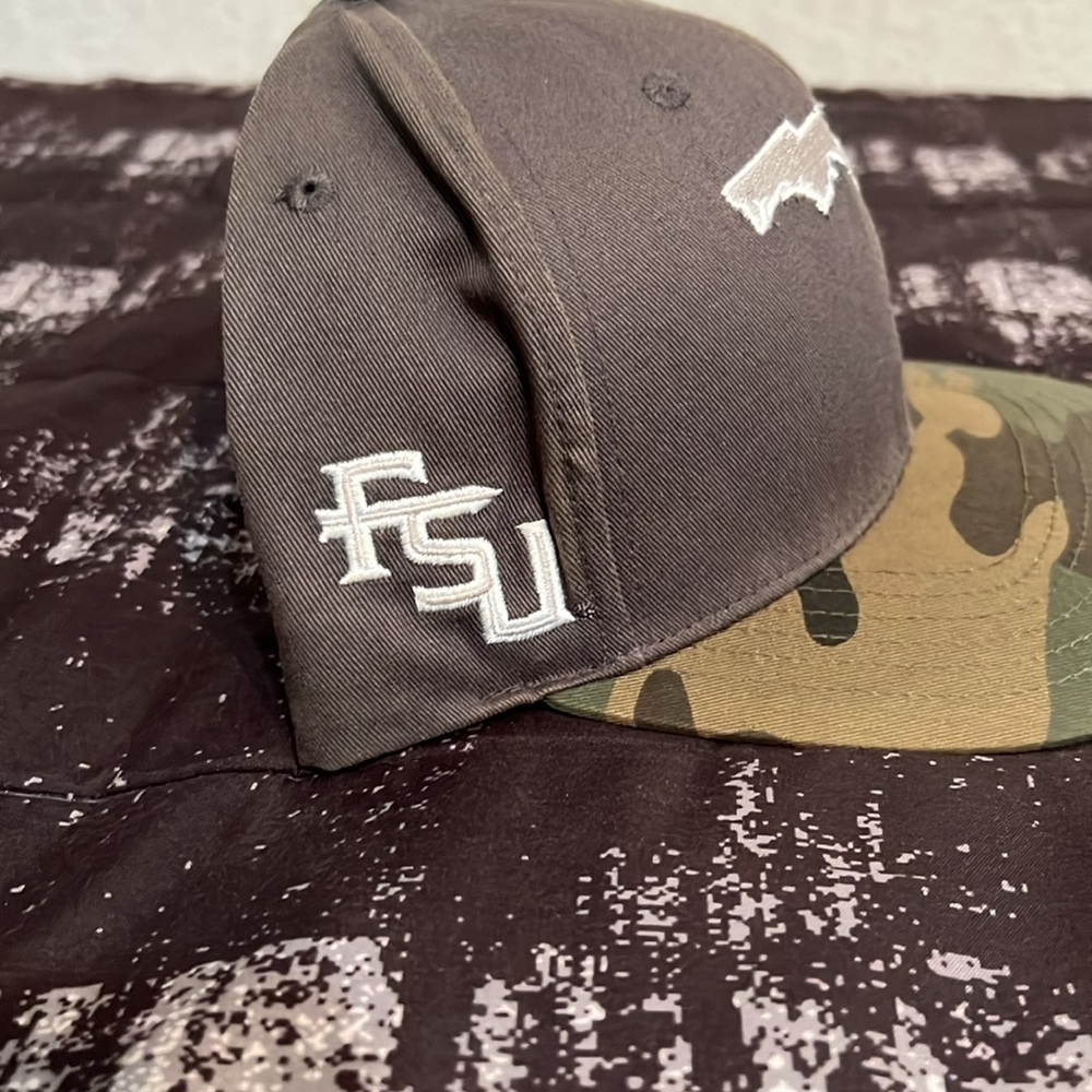 Camo FSU hat - Picture 2 of 5